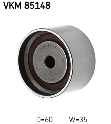 Deflection/Guide Pulley, timing belt - VKM 85148 SKF